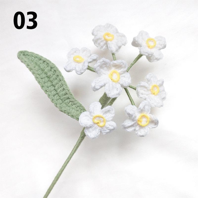 Подарок на День Учителя Подсолнух Вязаный Цветок Вязаный Цветок Ручной Работы Букет Домашний