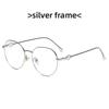 Retro Metal Eyewear Frame For Women With Blue Light Filter And Resin Lens Technology