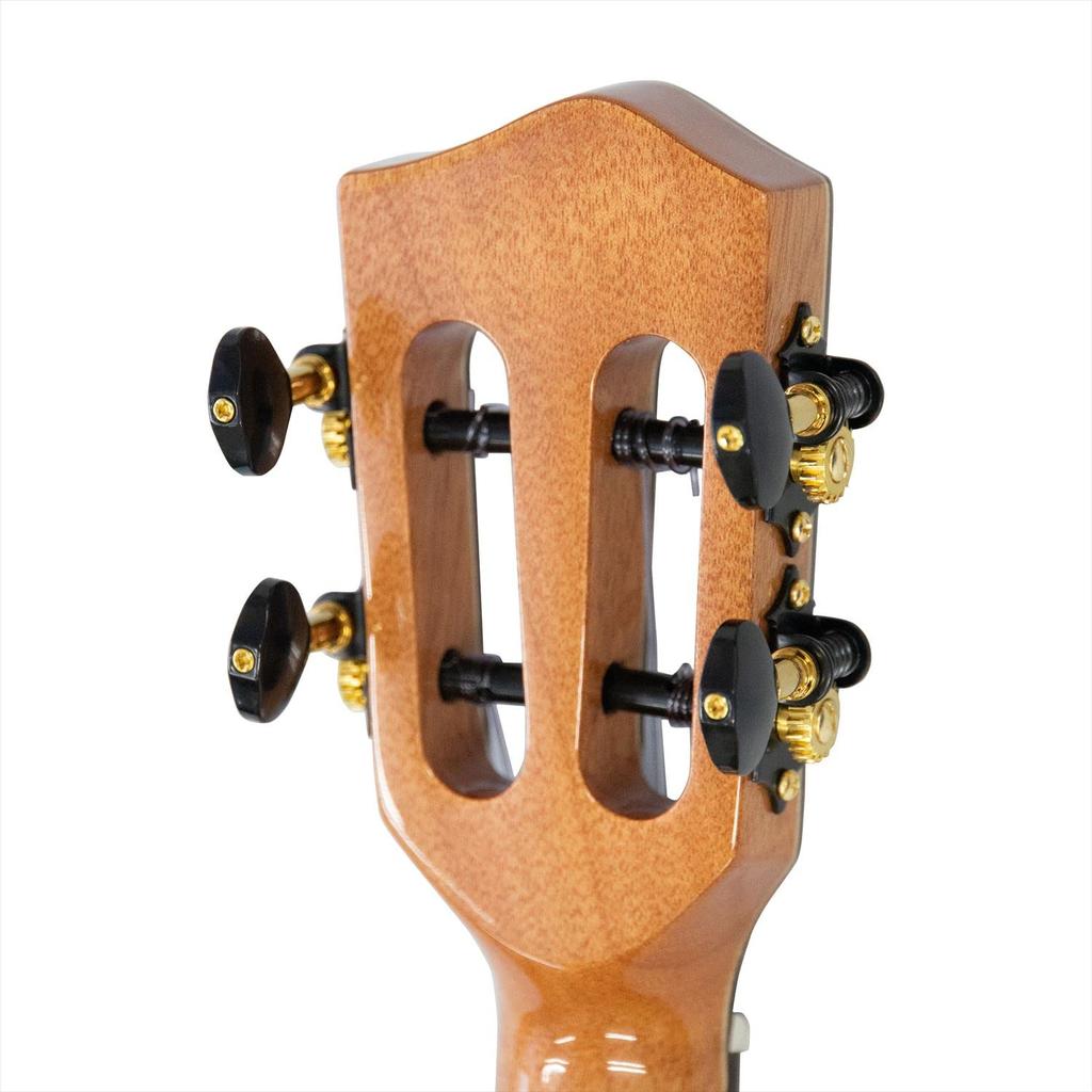 Domestically inspected Concert Size Ukulele Case Natural [Kai UKULELE] KC-5000R/EQ (Built-in Pickup, Included)