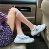 Сексуальные женские сетчатые чулки Готические рыболовные сети Летние женские колготки Нижнее белье JK Лолита Девочки Однотонные высокие до колена Длинные носки Нижнее белье