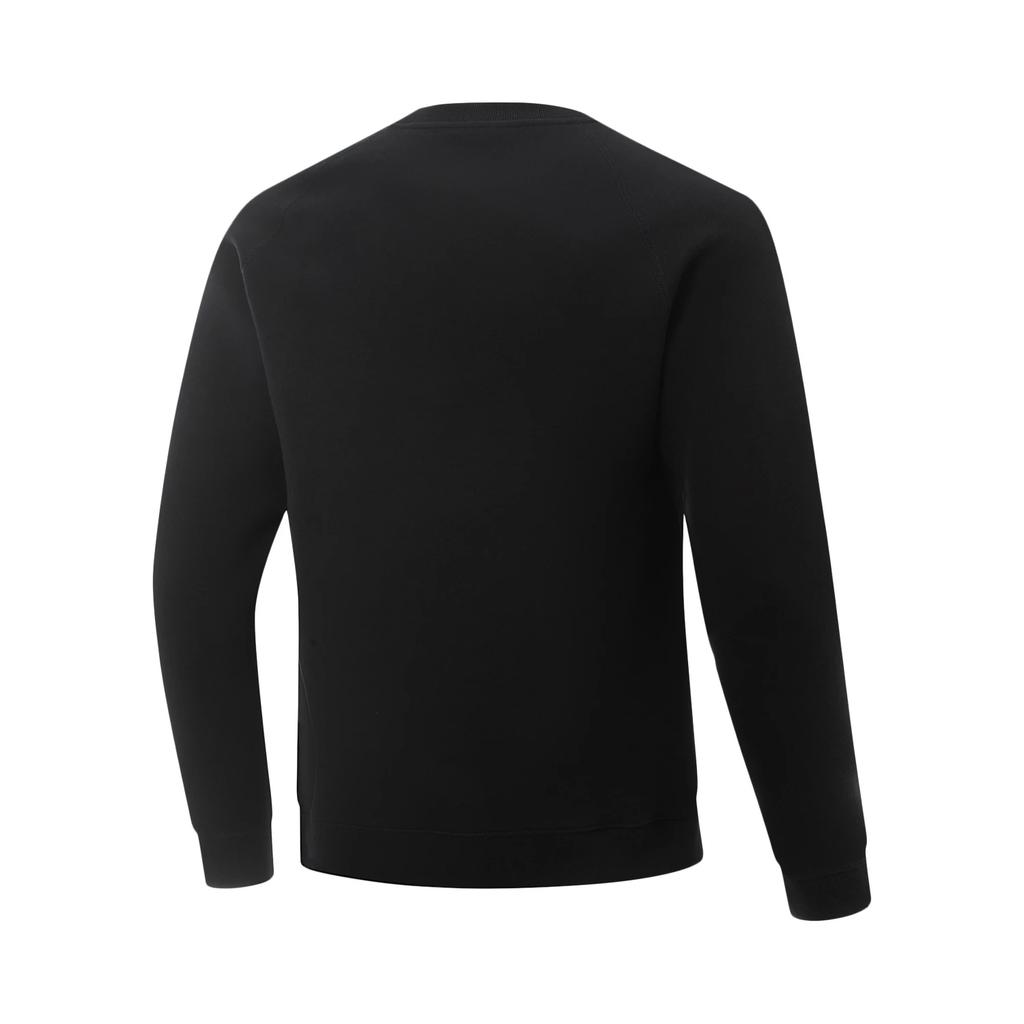 Li Ning Профессиональная баскетбольная серия Пуловер с круглым вырезом Удобная универсальная толстовка Мужская толстовка AWDV547-1