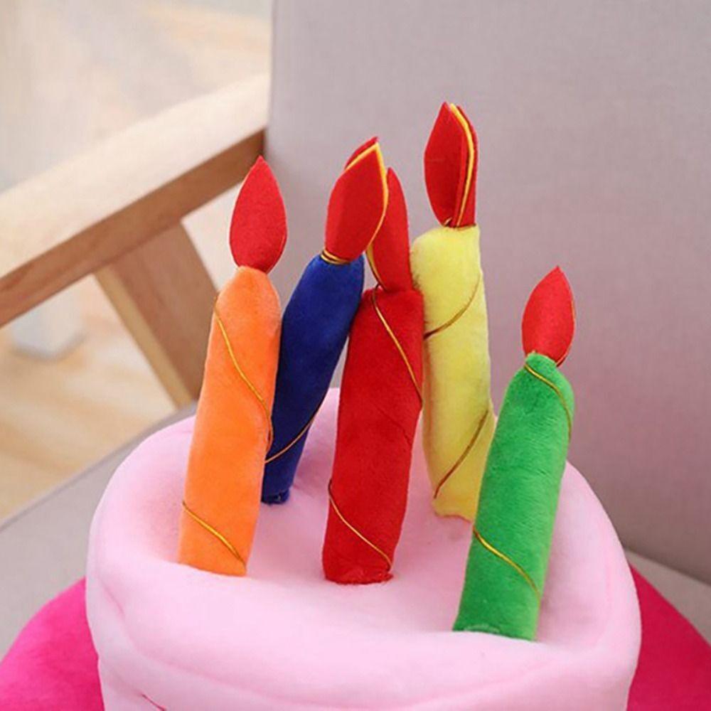 Hair Decoration Cake Candle Hat Funny Birthday Headwear Birthday Gift Decor