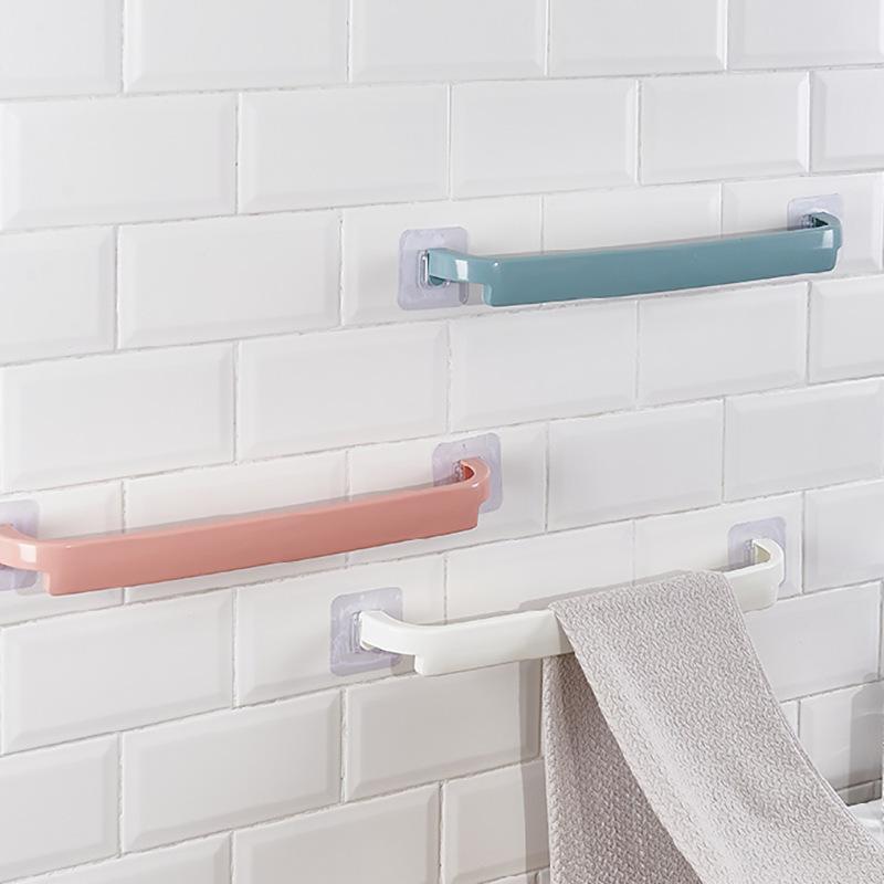 Настенная клейкая вешалка для полотенец, вешалка для полотенец для ванной комнаты, полка для полотенец, держатель на присоске для унитаза, органайзер для кухни и ванной комнаты