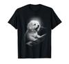Maltese Dog Playing Keyboard Piano Player Dog Lover T-Shirt
