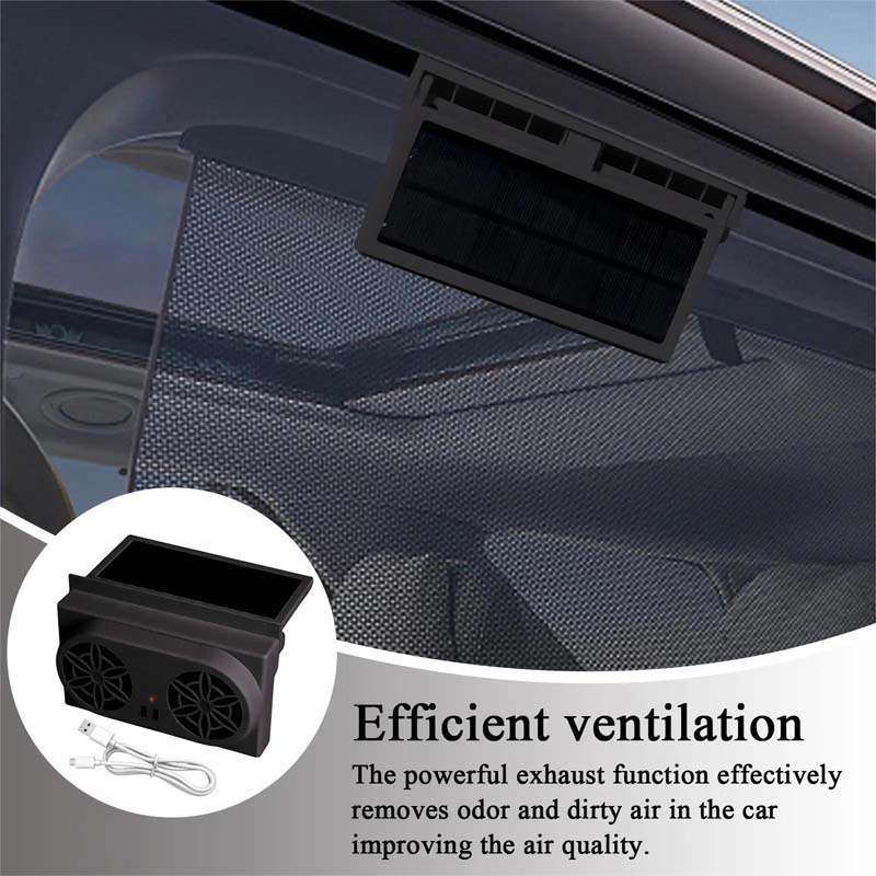 Новый автомобильный кулер на солнечной батарее, радиатор для окна, вытяжной вентилятор, автоматический радиатор для вентиляции воздуха, вентилятор для радиатора, система охлаждения для автомобиля