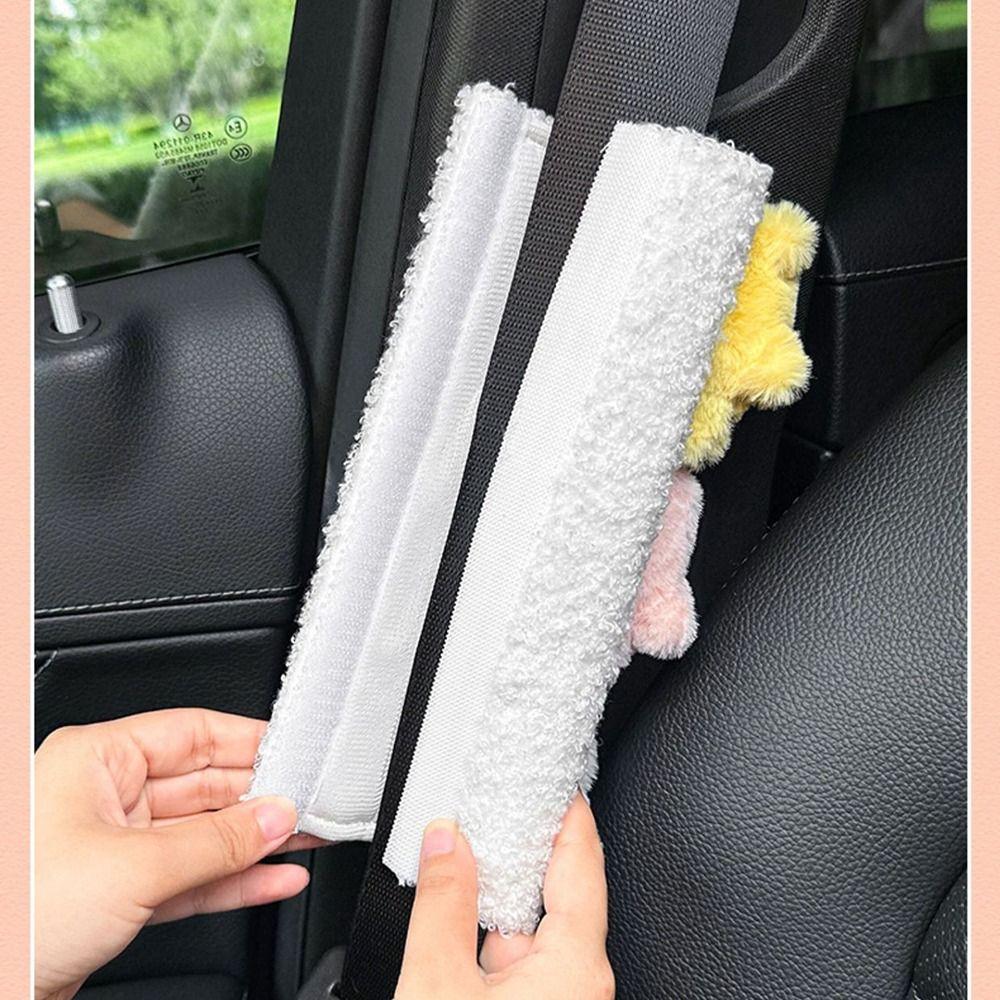 Мягкая накладка на ремень безопасности автомобиля, чехол на ремень безопасности автомобиля, наплечный ремень автомобиля, аксессуары для салона автомобиля