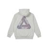 Palace Tri-Lenticular Hood Grey Marl Unisex Tops P23CS243