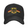 German Eagle On Shield Baseball Cap for Unisex Women Adjustable Germany Flag Dad Hat Sun Protection Snapback Caps