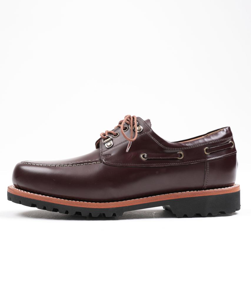 Brenowelt 580 Burgundy Box Boat Shoes Vibram Goodyear Welt