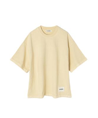 Jil Sander Кремовая Мужская Футболка J47GC0017JTN030 [Б/У]