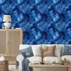 Ink Wallpaper, blue background, blue center for Living Room and Bedroom 50x1000