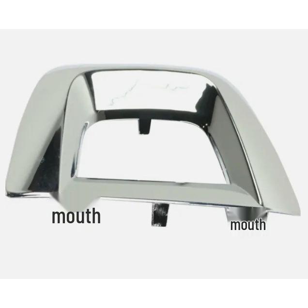 Совместим с Mercedes-Benz GLC X253: Комплект из 4 маленьких квадратных ярких рамок нижней решетки