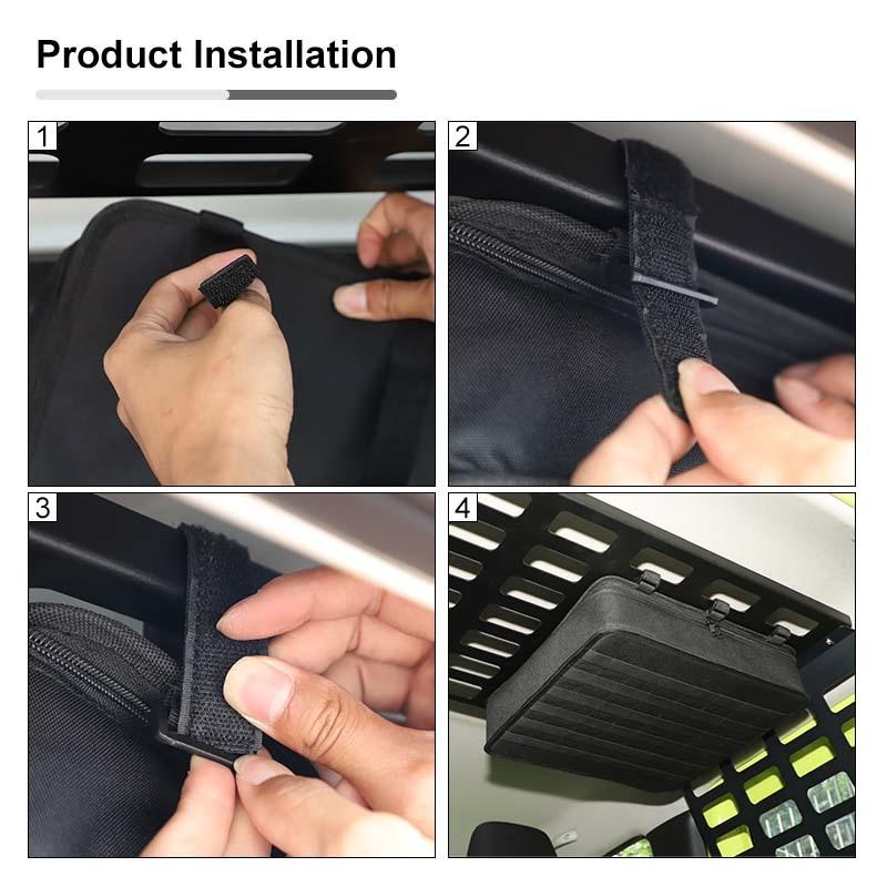 Сумка-органайзер для багажника автомобиля, задняя дверь, подходит для Jeep Wrangler JK/JL, 4-дверная версия для Suzuki Jimny, 2019, для уборки и уборки