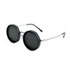 Round Polarized Sunglasses 1-9 Gears Adjustable Tint Sun Glasses with ND Filter Lenses for Men Beach Shady Fishing Driving