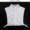 Fashion Half Shirt Style Fake Collar for Women Stand Detachable Collar Fake Girls Vintage Lace Ladies False Blouse Collar Decor
