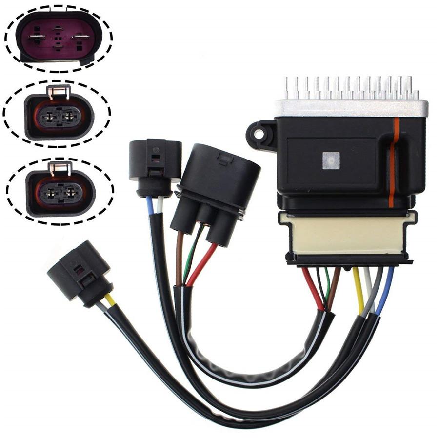 1PC Engine Cooling Fan Control Module Part 8K0959501G Auto Car Accessories