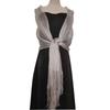 Elegant Evening Dresses Shawls Female Golden Silvery Wire Tassels Party Wedding Temperament Accessories Scarf
