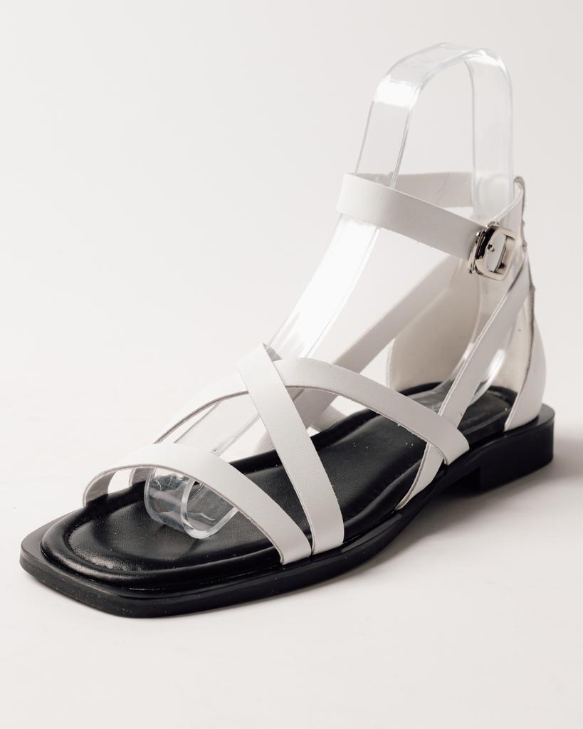 Women's Sandals Melanda 30093 36 White Leather