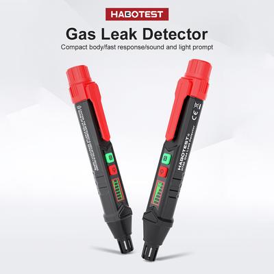 HABOTEST HT60 Портативный детектор утечки газа Ручной детектор горючих газов со звуковым и визуальным звуком