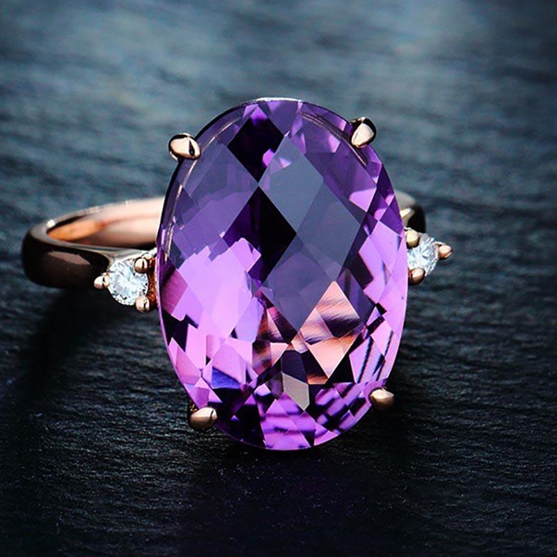 BELLA BOX Ring For Women Geometry Jewelry Opening Adjustable Valentine Anniversary Gift