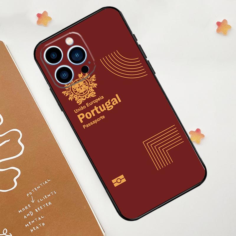 Чехол для телефона с флагом Португалии для iPhone 17 Pro Max 14 11 15 16 Pro Max 13 12 mini 16 Plus 16e 17 Air Funda