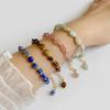 Bohemian Style Natural Stone Bracelet Women Beads Bracelet Irregular Chip Gravel Stone Bracelets Healing Yoga Jewelry Girls Party Gift