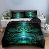 Glowing tree with patterns. Bedding sets Duvet cover sets Duvet covers Pillowcases(1 * Duvet Cover 2 * Pillowcases without duvet insert)