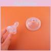 Baby Wide Mouth Transparent Pacifier Food Grade Silicone Porous Safety Type