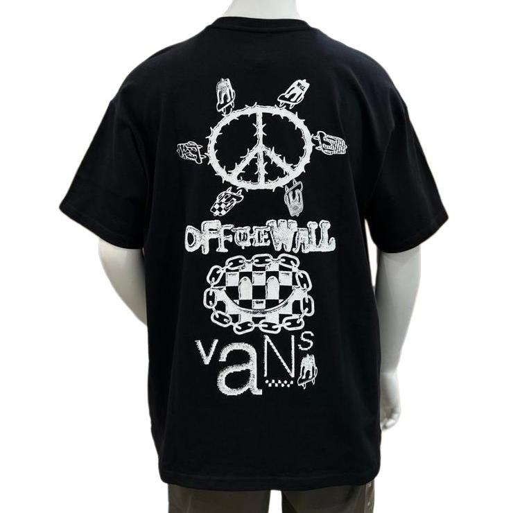Vans Мужская футболка черная, издание Asia Artist Collaboration, VN000HA9BLK1