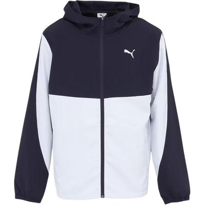 Мужская куртка с капюшоном и длинным рукавом Color Block на молнии Мужские куртки 528805-16