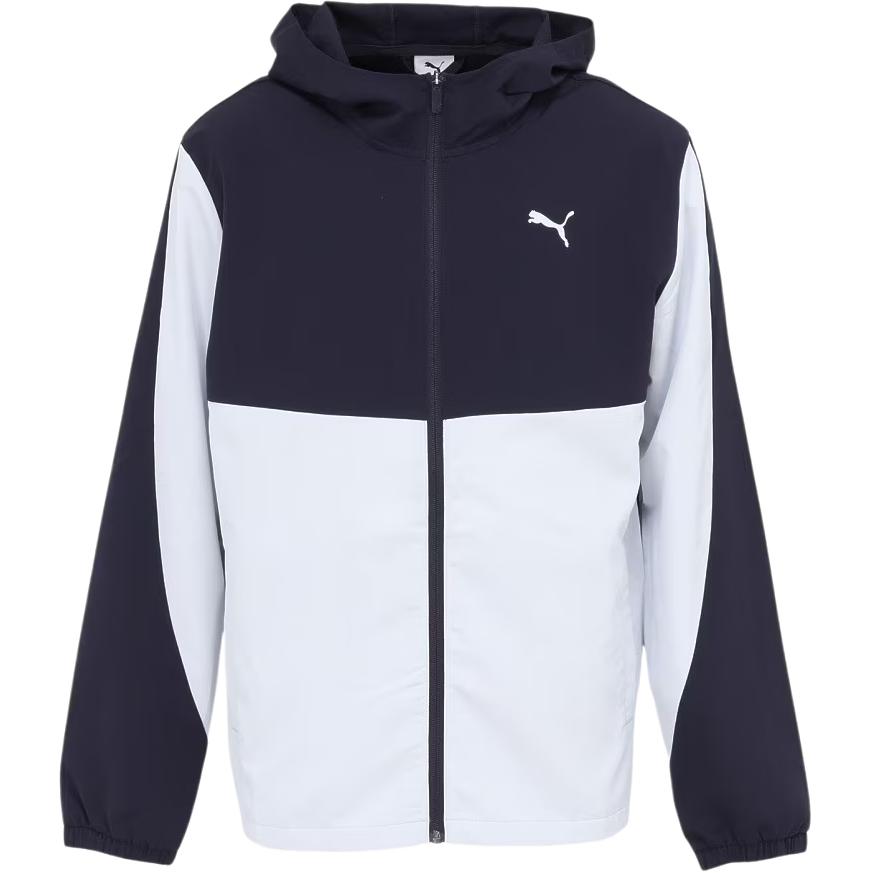Puma Мужская куртка с капюшоном и длинным рукавом Color Block на молнии Мужские куртки 528805-16