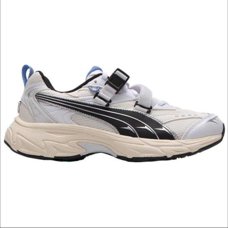 Puma Caven Унисекс Белый Черный 398330-01