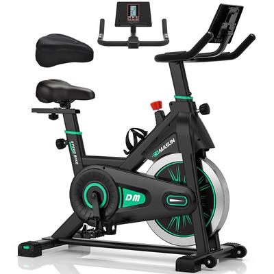 Релиз в DMASUN Aero Home Quiet Spin Fitness Magnet Бесступенчатая регулировка седла и ручки 4-точечная поддержка Треугольная нагрузка 160 кг Вращающийся тренажер для помещений