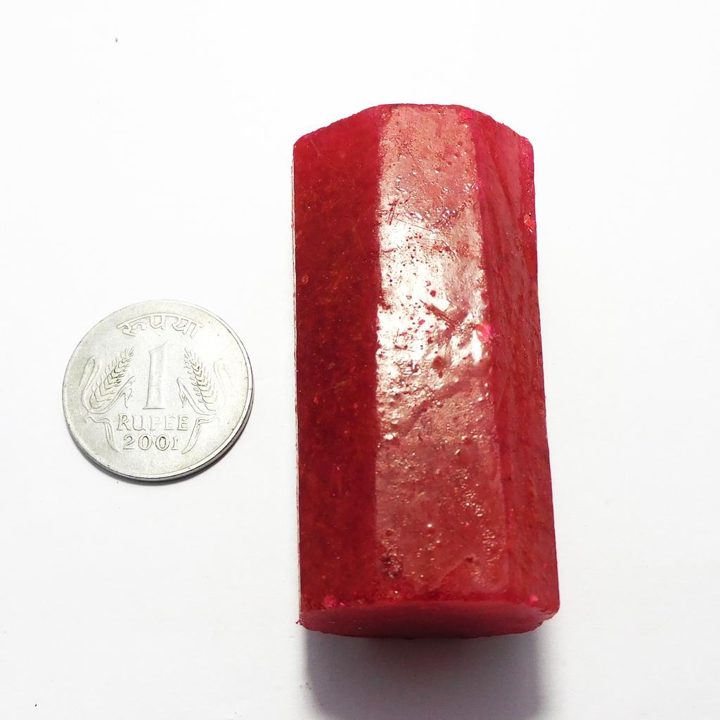 175.95 Ct Natural Uncut Red Ruby Rough For Jewelry Making Gemstones