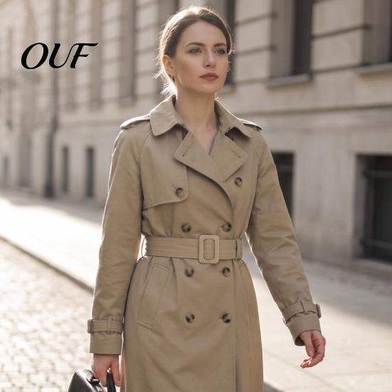 Fashionable Waist Strap for Jackets Women Windbreaker Belt, Trench Coat 63 Inch Replacement Fabric Adjustable Belt Slim Fit Look Solid Color