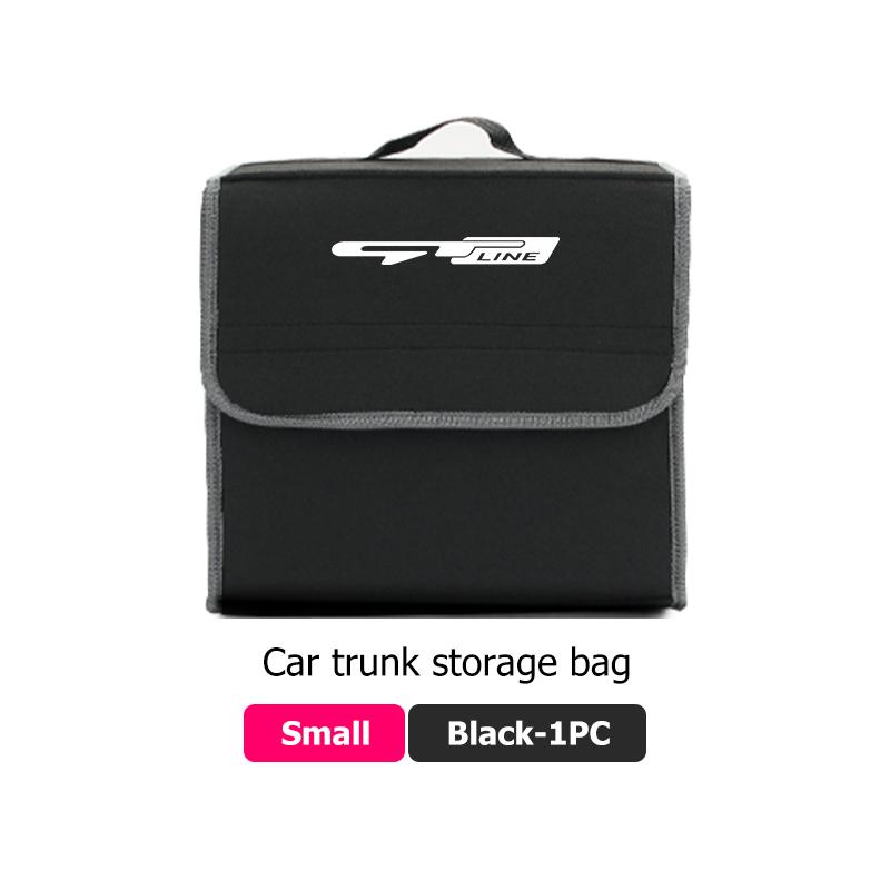 Car Trunk Storage Box Large Capacity Auto Multiuse Tools Bag For KIA gt gtline Xline ceed Forte RIO STINGER Seltos K3 K4 EF7