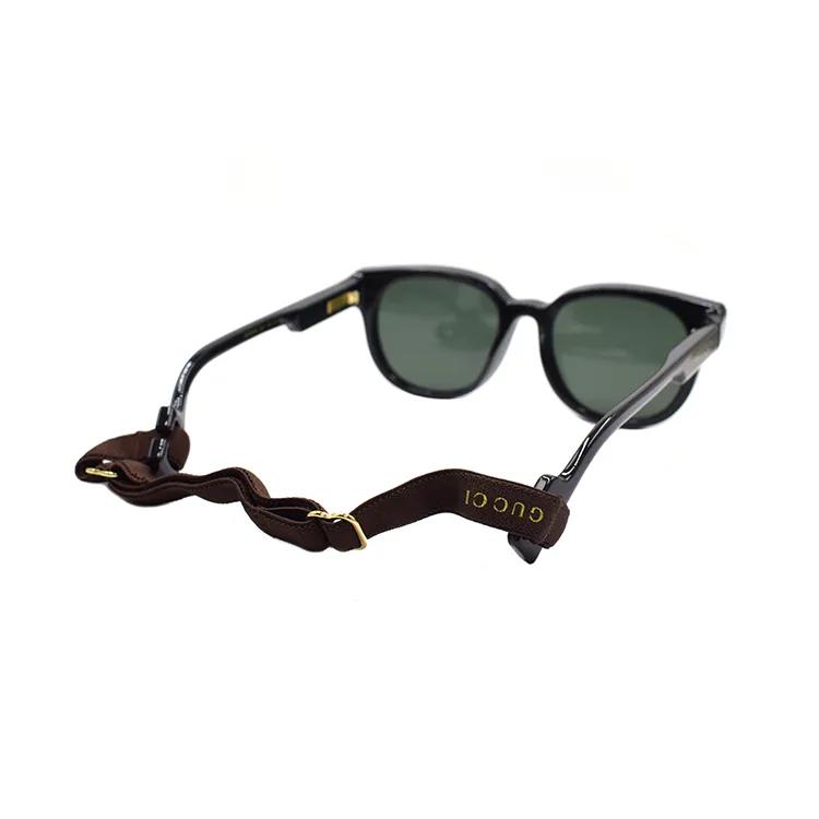 GUCCI Butterfly Sunglasses Unisex Black / Dark Green (Unisex) Sunglasses GG1237SA 001