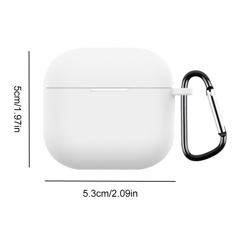Silicone Wireless BT Earphones Case Protective Cover Shockproof Earbud Case Cover Earphone Case Cover for Apple Airpods 4 (2025)