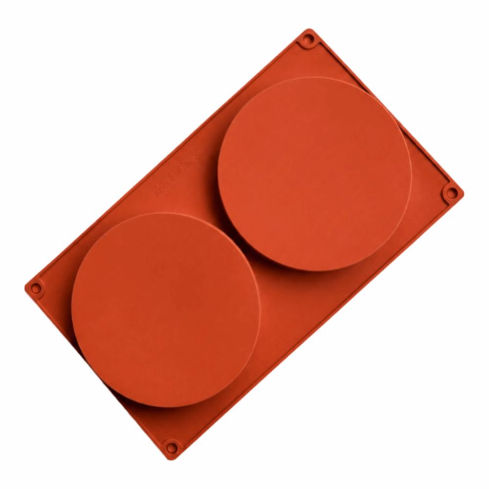 Large Silicone Baking Mold DIY Chocolate Cookie Cake Mold Round Silicone Mold Homemade Soap