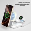 Мощное 3-в-1 беспроводное зарядное устройство Qi2 MagSafe для телефонов Apple