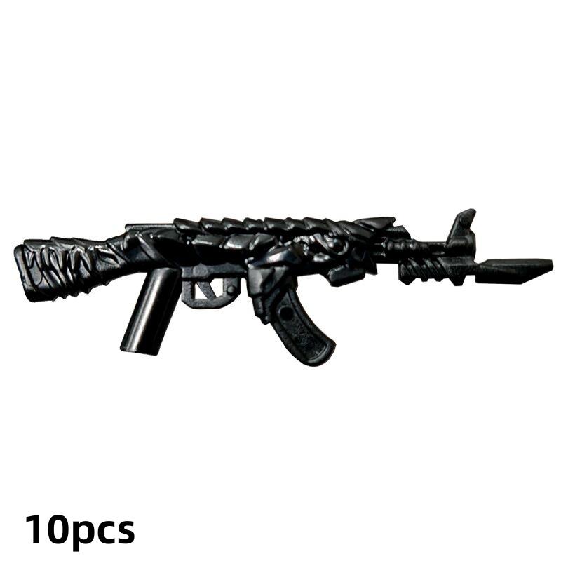 Military Army Weapons Building Blocks Light Machine Guns M16 M4 AK Action Special Forces Figures Accessories Mini Brick Kid Toys