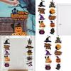 Halloween Festive Door Decoration With Bat Pumpkin Door Hanging For Scene