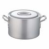 Endo Shoji Commercial TKG Half-Crock Pot, 27cm (with Measuring Scale), Anodized Aluminum, Made In Korea, AHV6227