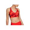 Under Armour Vanish All Over Print Повседневный дышащий спортивный бюстгальтер средней интенсивности Женское нижнее белье Красный 1328601-890
