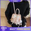 Backpack Small Bag Women's Summer New Versatile Fashion Simple Bow Portable Backpack