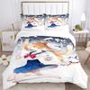 Sailor Moon Blossom Night Print 3Pcs Bedding Setduvet Cover With 2 Bedropillowcase Home Birthday Gift