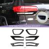 Car Front Fog Light Decoration Taillight Accessories Decorative Stickers For Jeep Grand Cherokee 2014-2017 Car Exterior Accessories, ABS Plastic