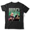 Футболка Quincy Jones с принтом 'Appreciation' для унисекс и детей, ретро, дань уважения, музыкальный продюсер
