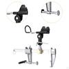 Boat Rod Rest Fishing Holder Adjustable Practical Lightweight Clamp On Type Bridge Railing