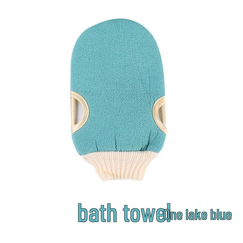 Отшелушивающая мочалка для спины и набор перчаток для купания с мочалкой и мочалкой для умывания